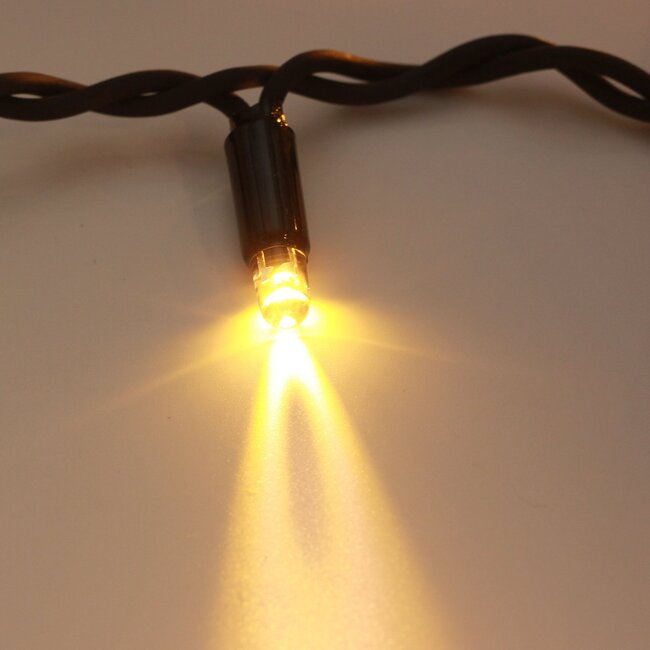 Modułowe oświetlenie świąteczne | ciepła biel | od 10 metrów ze 100 diodami LED | guma