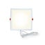 Reflektor wpuszczany LED kwadratowy - 18 W - 220 x 220 mm
