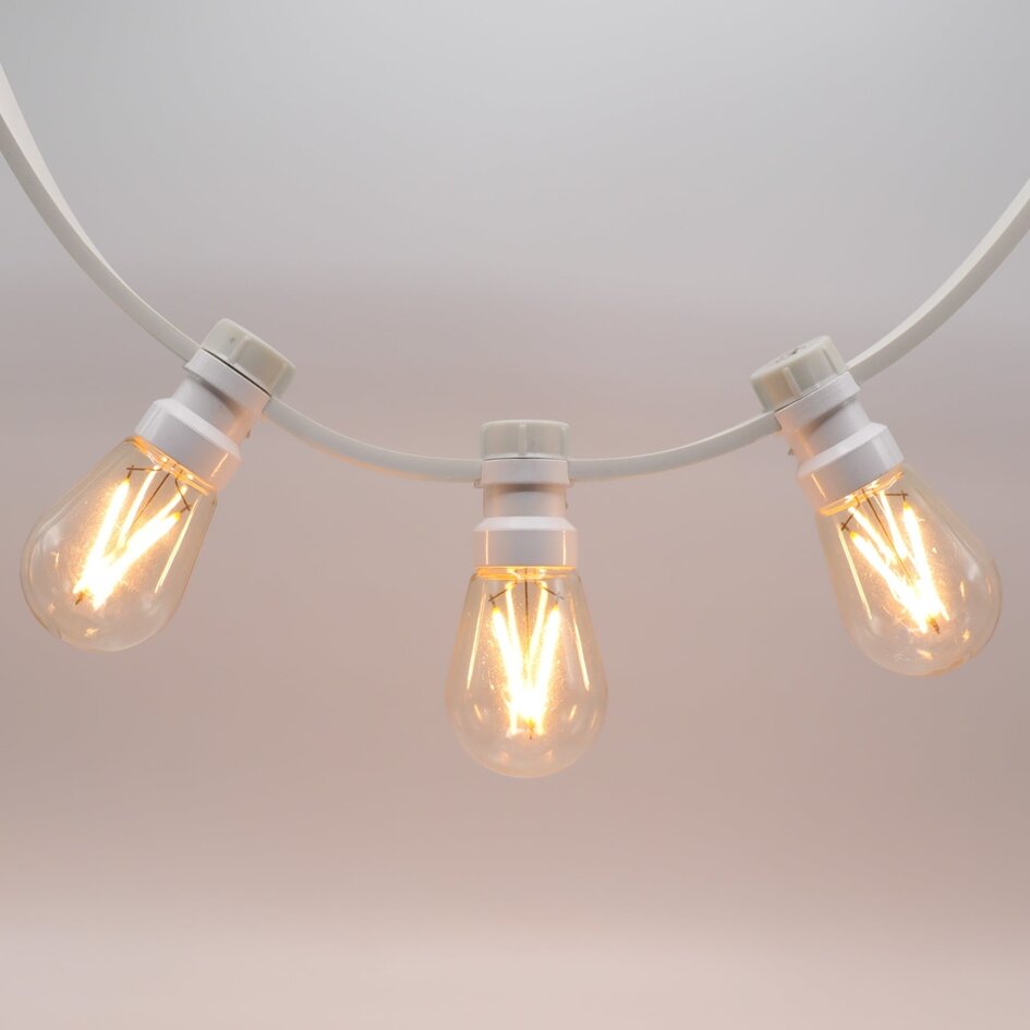 Lampka do girland - 2W filament, ściemnialna (bez oprawki E27)