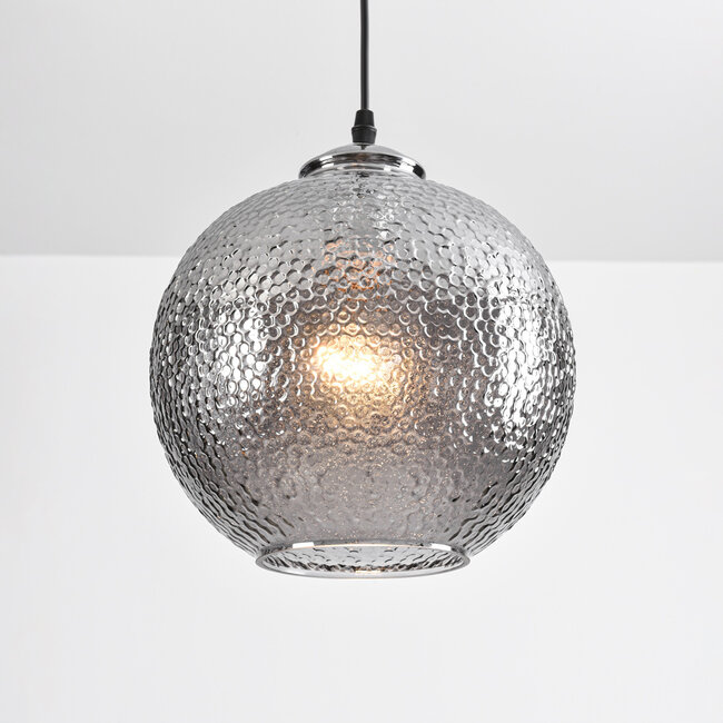 Design lampa wisząca ze szkłem dymionym - Shanghai