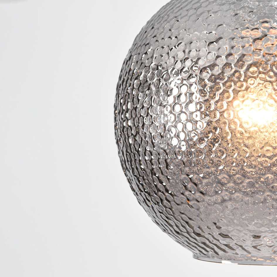 Design lampa wisząca ze szkłem dymionym - Shanghai