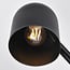 Lampa stołowa Spy – nowoczesna, czarna z drewnem