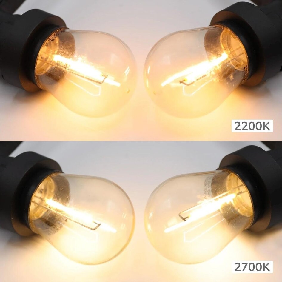 Ciepła biel żarnik lampy - 1 wat
