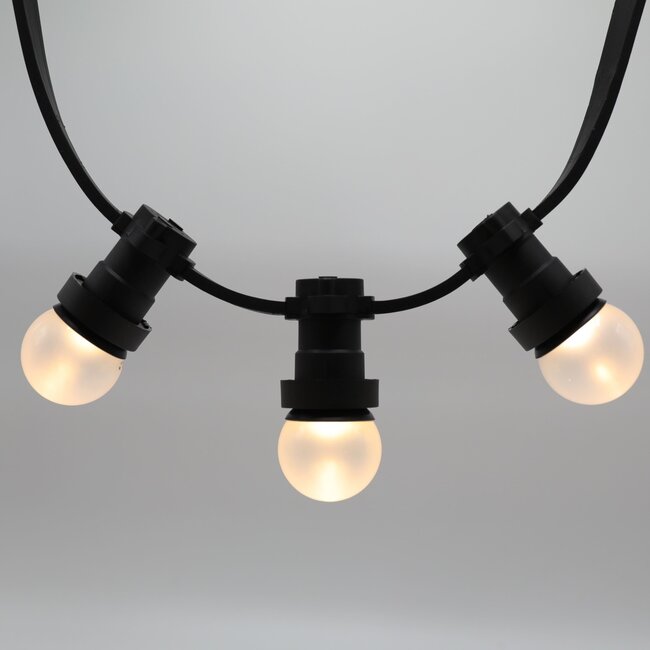 Ciepłe białe lampy LED ze standardowym matowym kloszem, Ø45