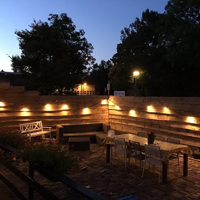 Ciepłe białe lampy LED ze standardowym matowym kloszem, Ø45