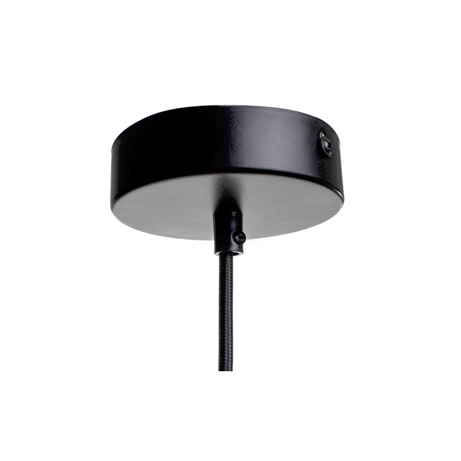 Lampa wisząca Maya z żarówką 2,5W do 10W, szkło bursztynowe, 2000 K, Ø60