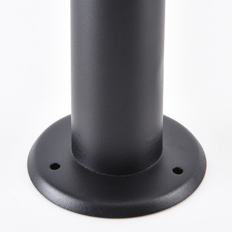 Nowoczesna lampa zewnętrzna Bruno czarna, 80 cm