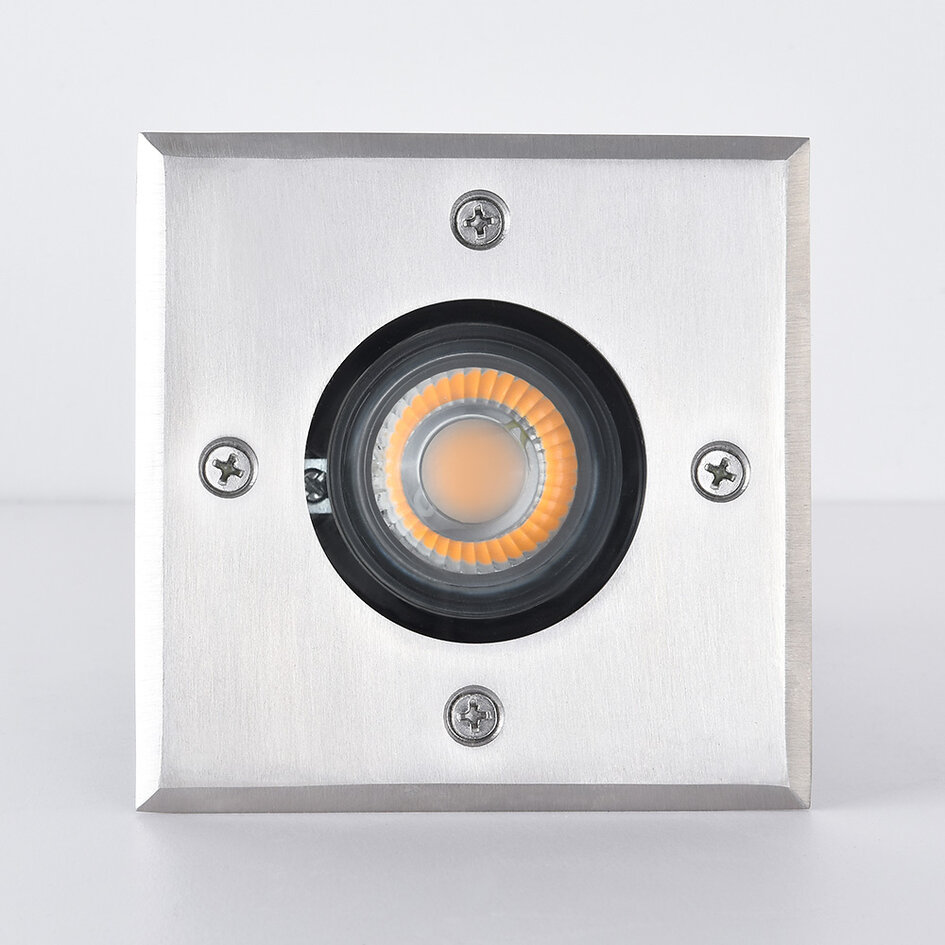 Nowoczesny zewnętrzny reflektor gruntowy IP67 - Square Mole