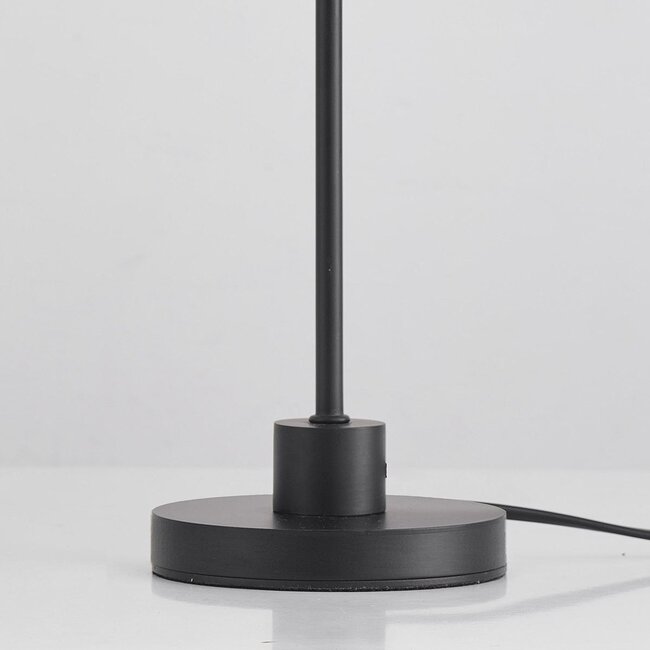 Lampka stołowa Kingston - Czarny mat