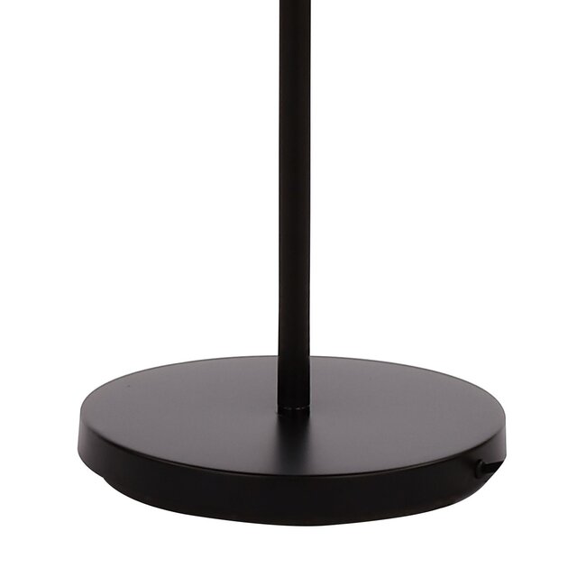 Lampa stojąca złota z czarnym - John