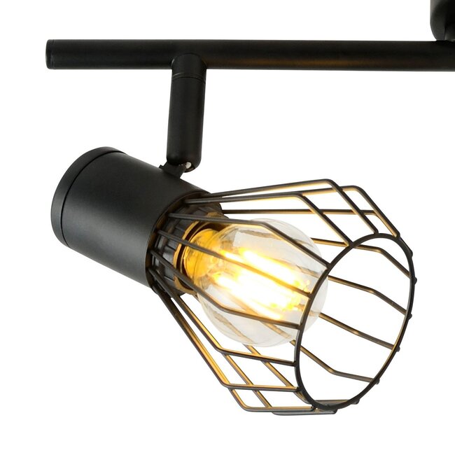 Lampa sufitowa Julia 2 światła - czarna