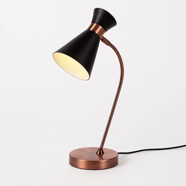 Lampka stołowa miedziana - Lily