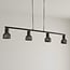 Lampa wisząca Xavier – industrialna, czarna