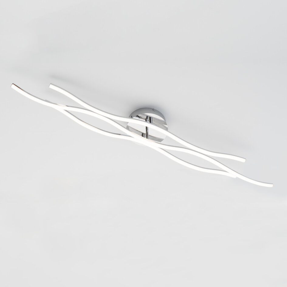 Nowoczesna lampa sufitowa z LED 3-stopniowo ściemnialne - Emma