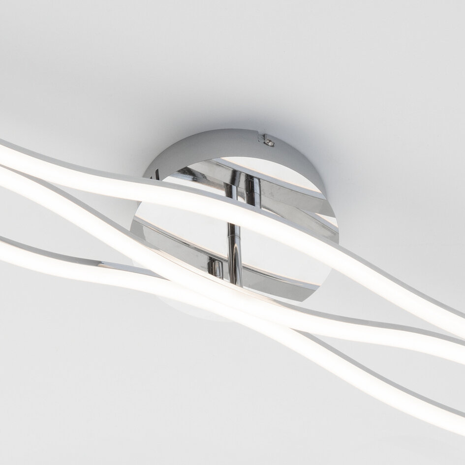 Nowoczesna lampa sufitowa z LED 3-stopniowo ściemnialne - Emma