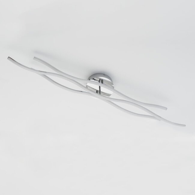 Nowoczesna lampa sufitowa z LED 3-stopniowo ściemnialne - Emma