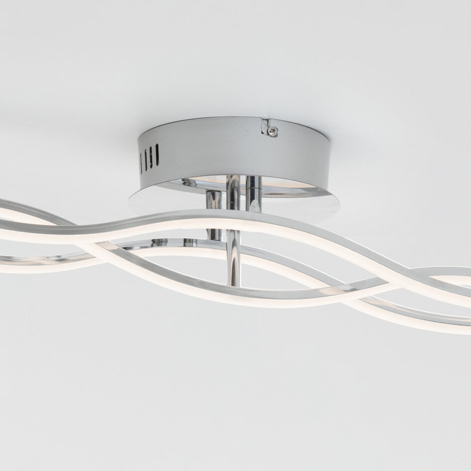 Nowoczesna lampa sufitowa z LED 3-stopniowo ściemnialne - Emma