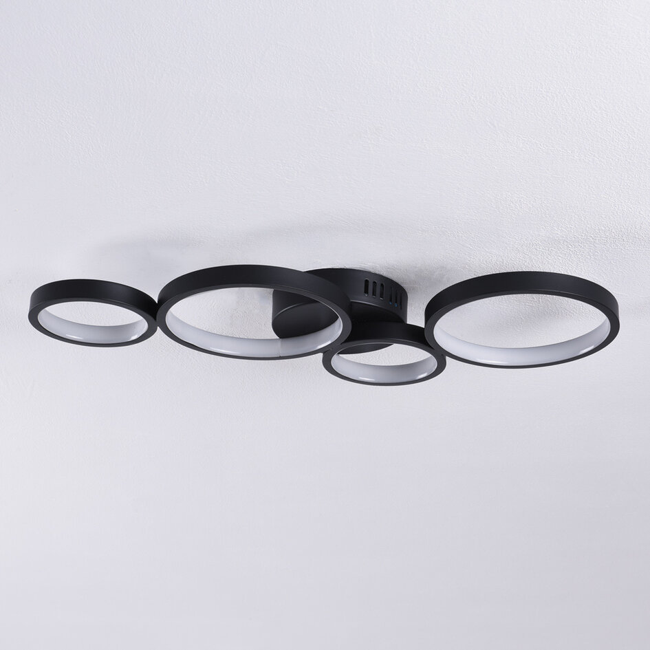 Nowoczesna lampa sufitowa z 3-stopniowym ściemnianiem - Lynn