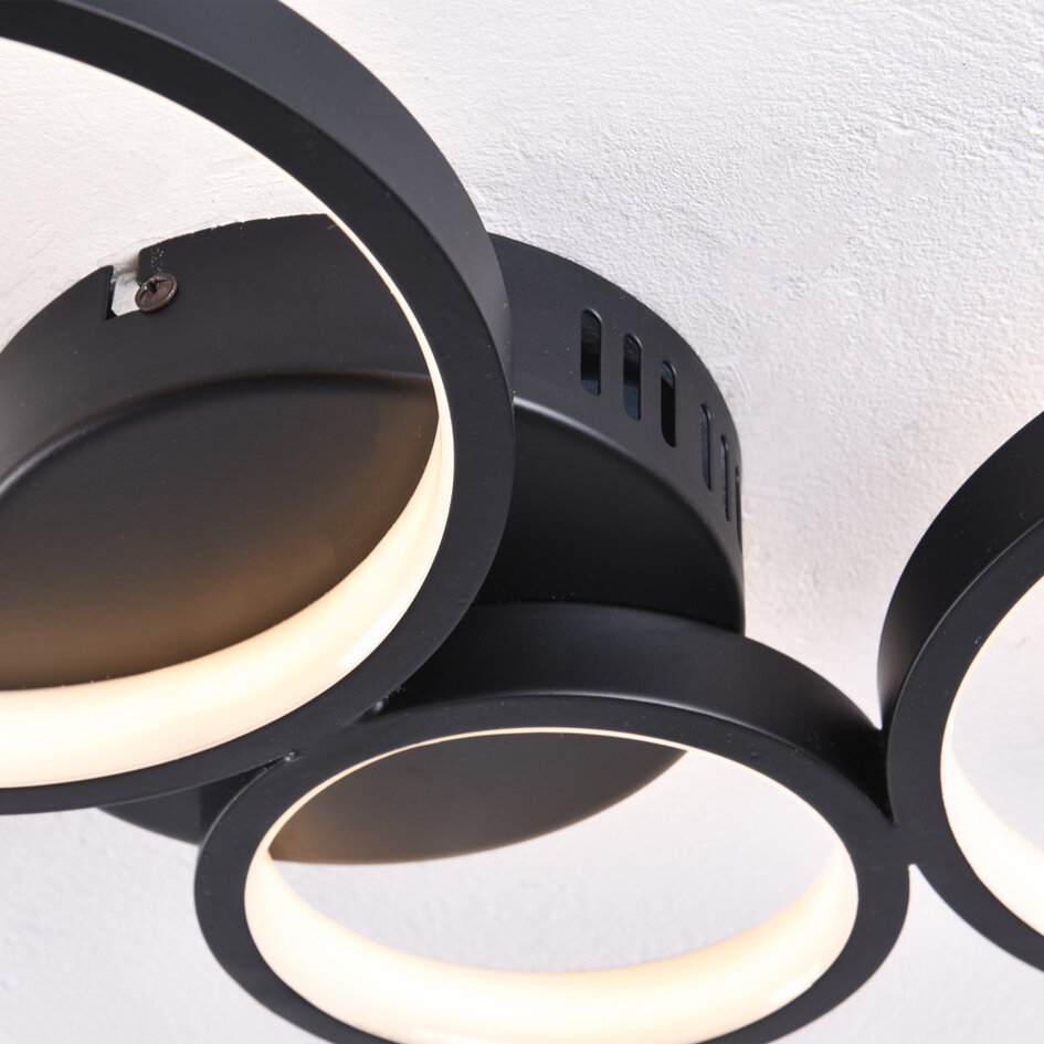 Nowoczesna lampa sufitowa z 3-stopniowym ściemnianiem - Lynn