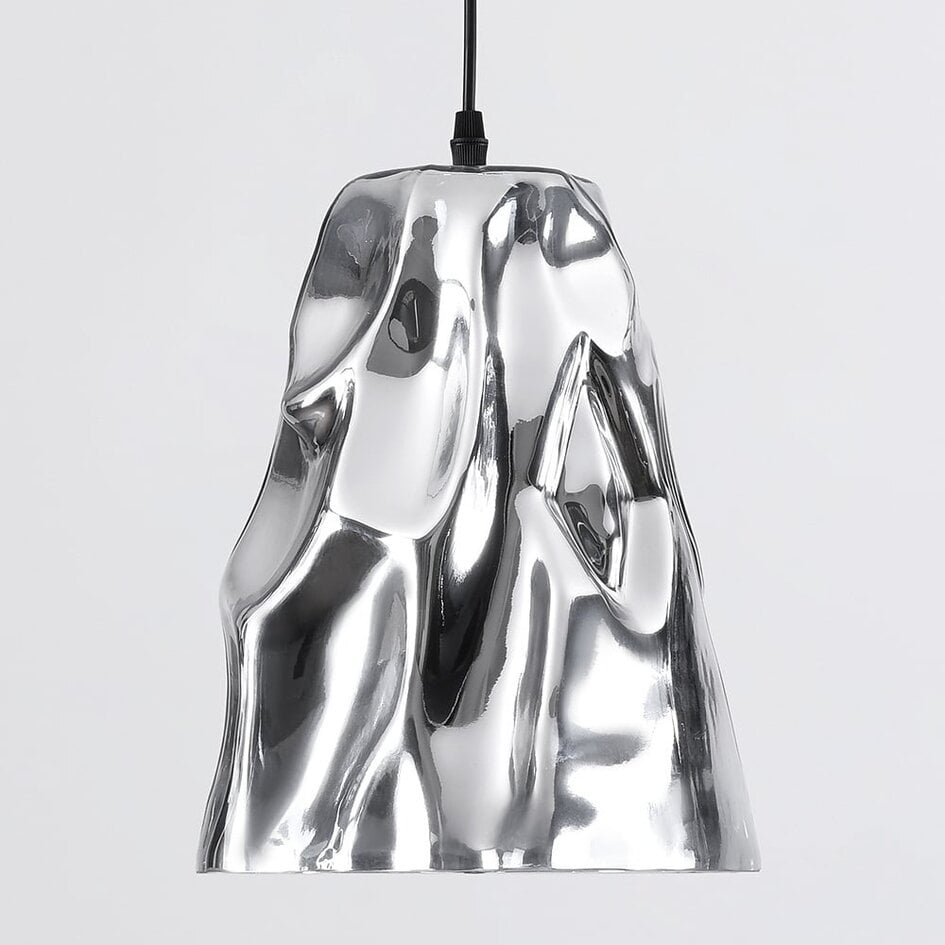 Design lampa wisząca ze szkłem chromowanym - Napoli