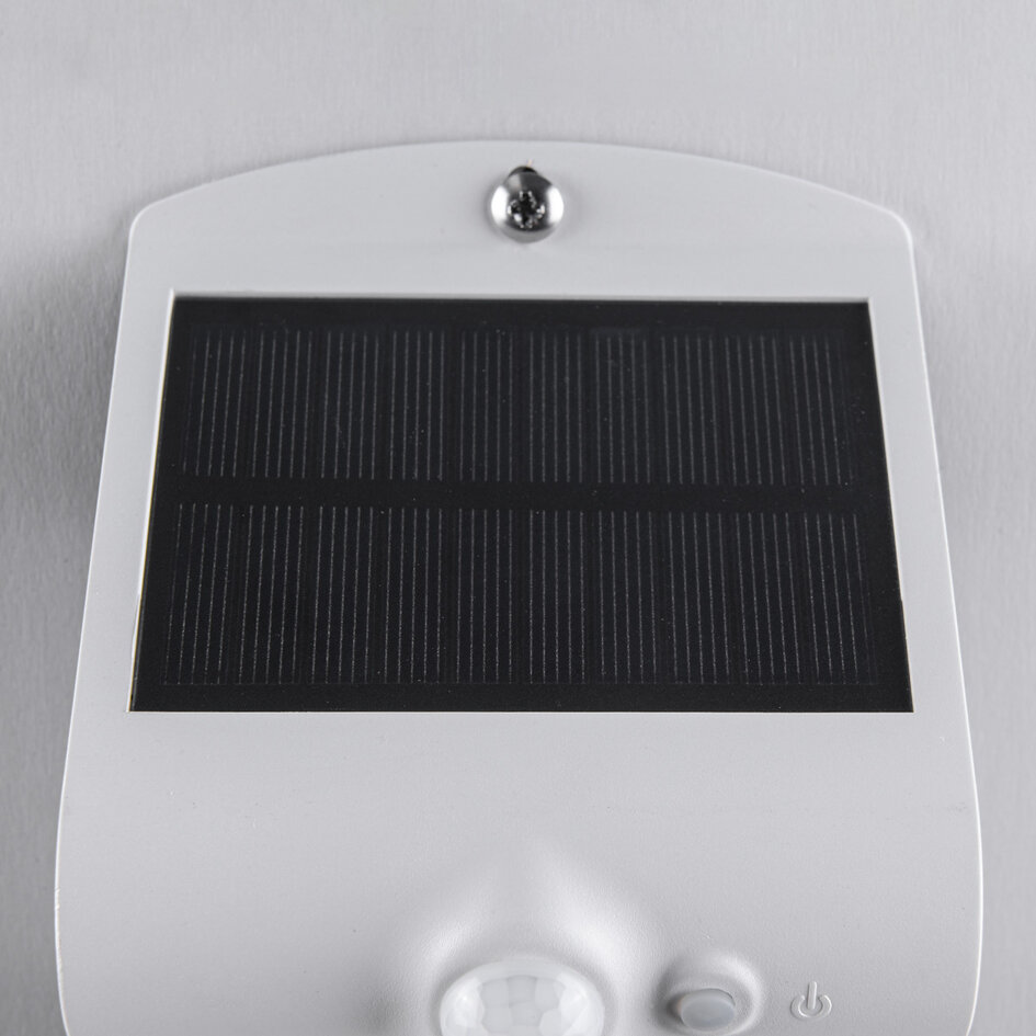 Kinkiet solarny Alien 1,5W z czujnikiem - biały