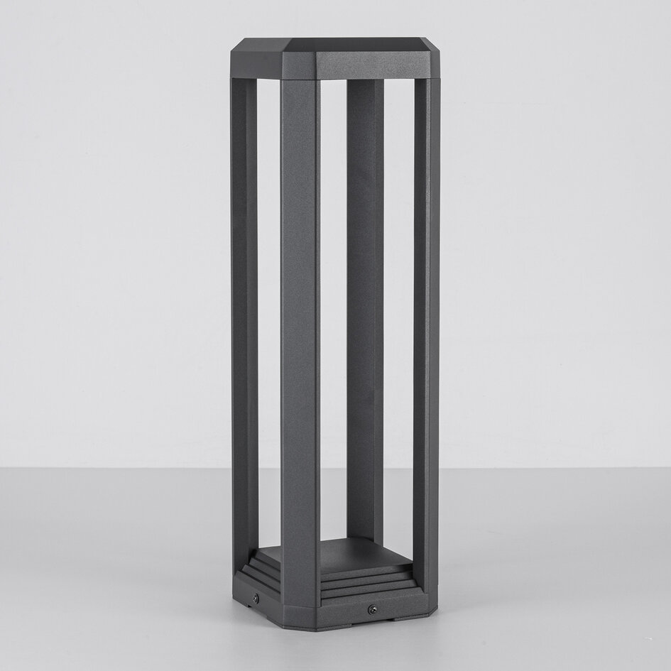Design zewnętrzna lampa podłogowa Cobalt - Antracytowe