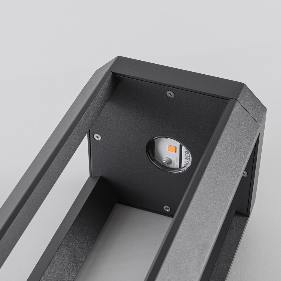Design zewnętrzna lampa podłogowa Cobalt - Antracytowe