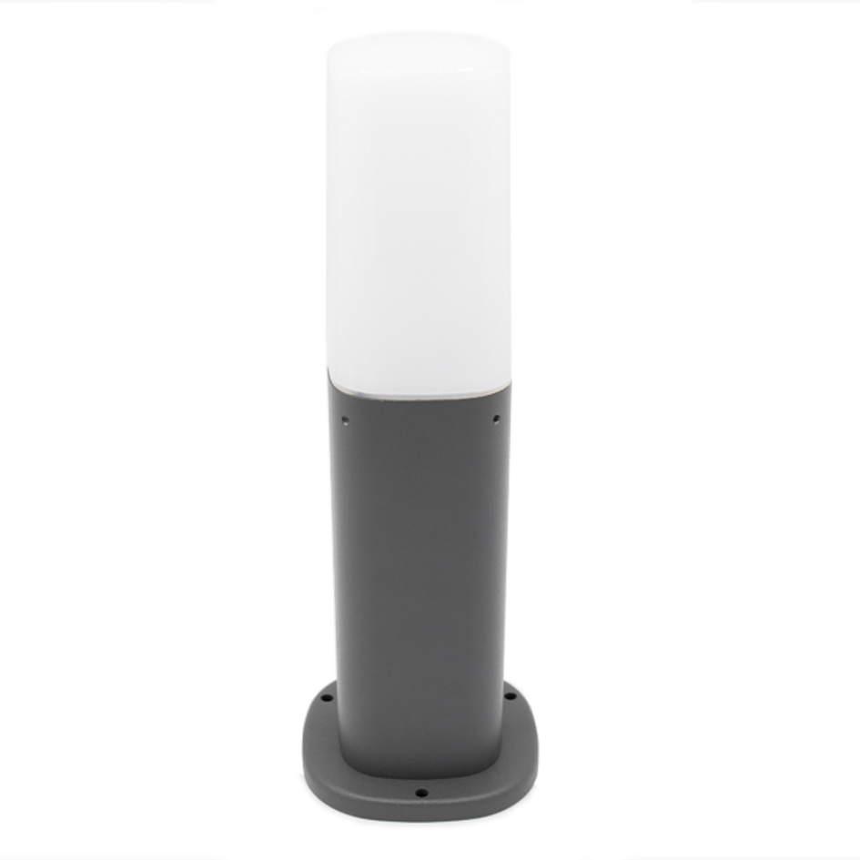 Nowoczesna antracytowa lampa podłogowa zewnętrzna Izo, 30 cm