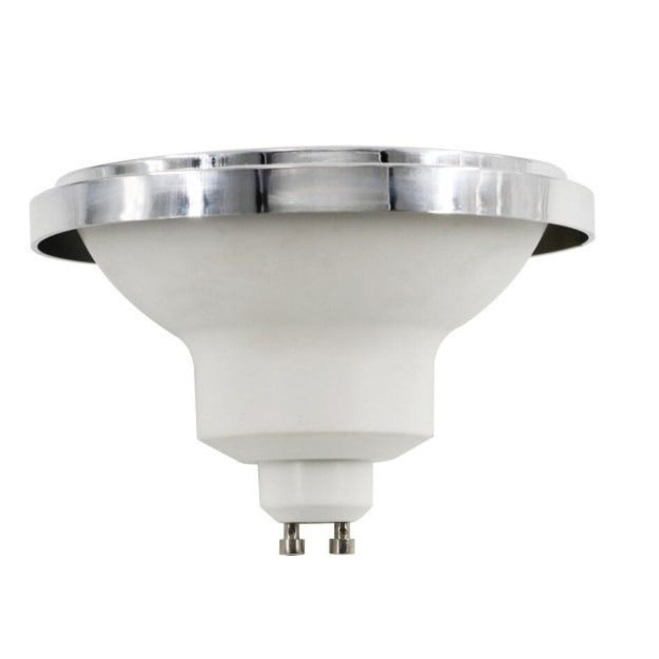 Żarówka LED Dim-to-warm AR111, GU10, 12 W, 3000–2000 K, 24° (obudowa z tworzywa sztucznego)
