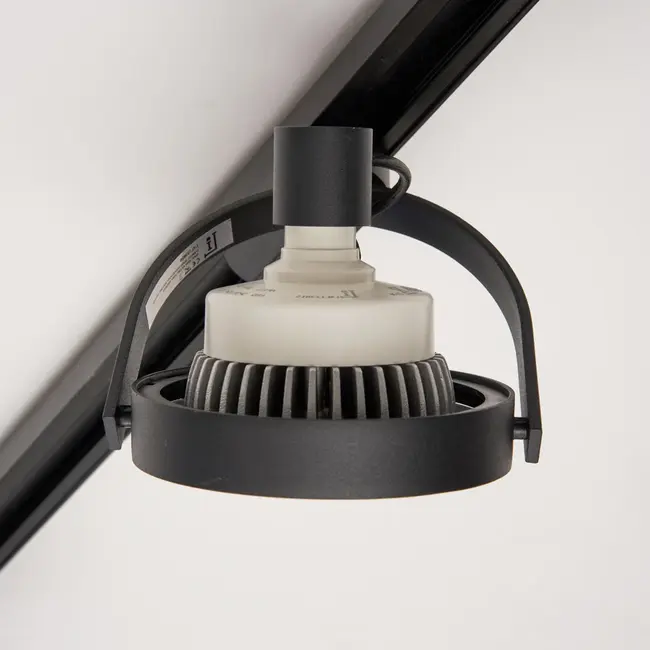 Nowoczesny 1-fazowy system szynowy 3x 1 metr z reflektorami Skaly - lampa sufitowa