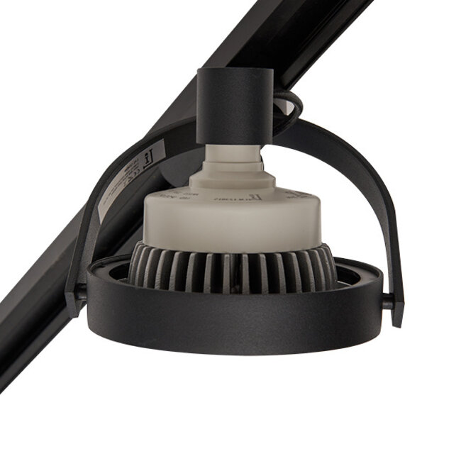 Nowoczesny 1-fazowy system szynowy 1,5 metra z reflektorami Skaly - lampa sufitowa