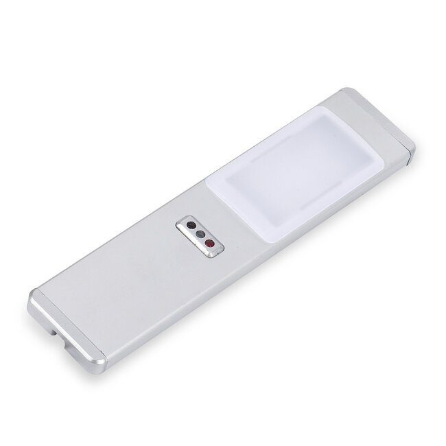 Nowoczesny reflektor natynkowy LED Lex do oświetlenia szafek z czujnikiem