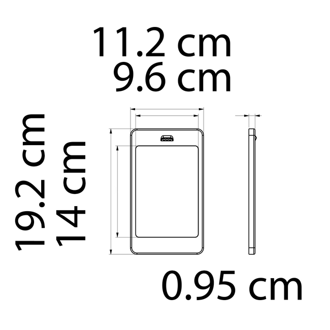 Natynkowe oświetlenie szafek, reflektor Apollo z dużymi diodami LED z czujnikiem