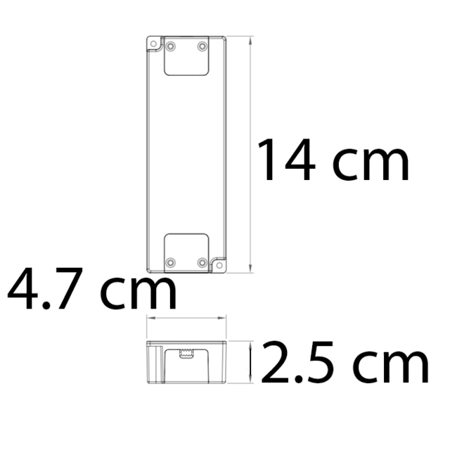 Transformator LED 12V Maks. 33W