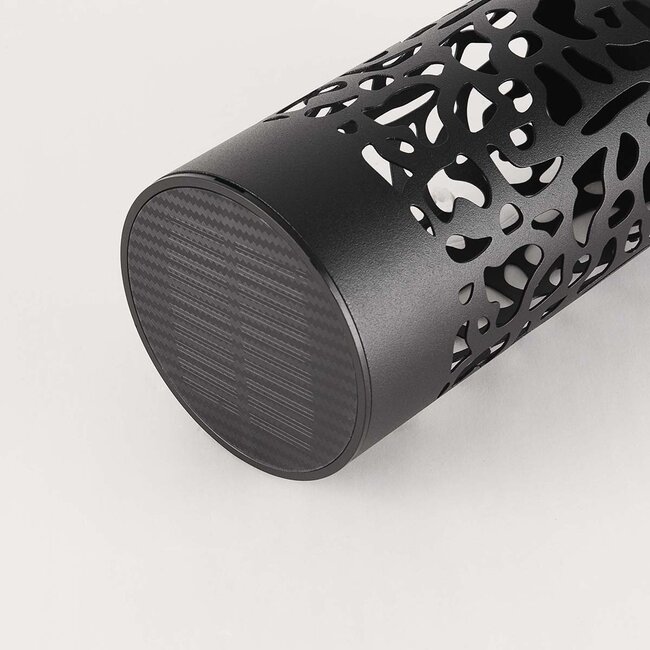 Design solarne reflektory ogrodowe czarne - Aurora