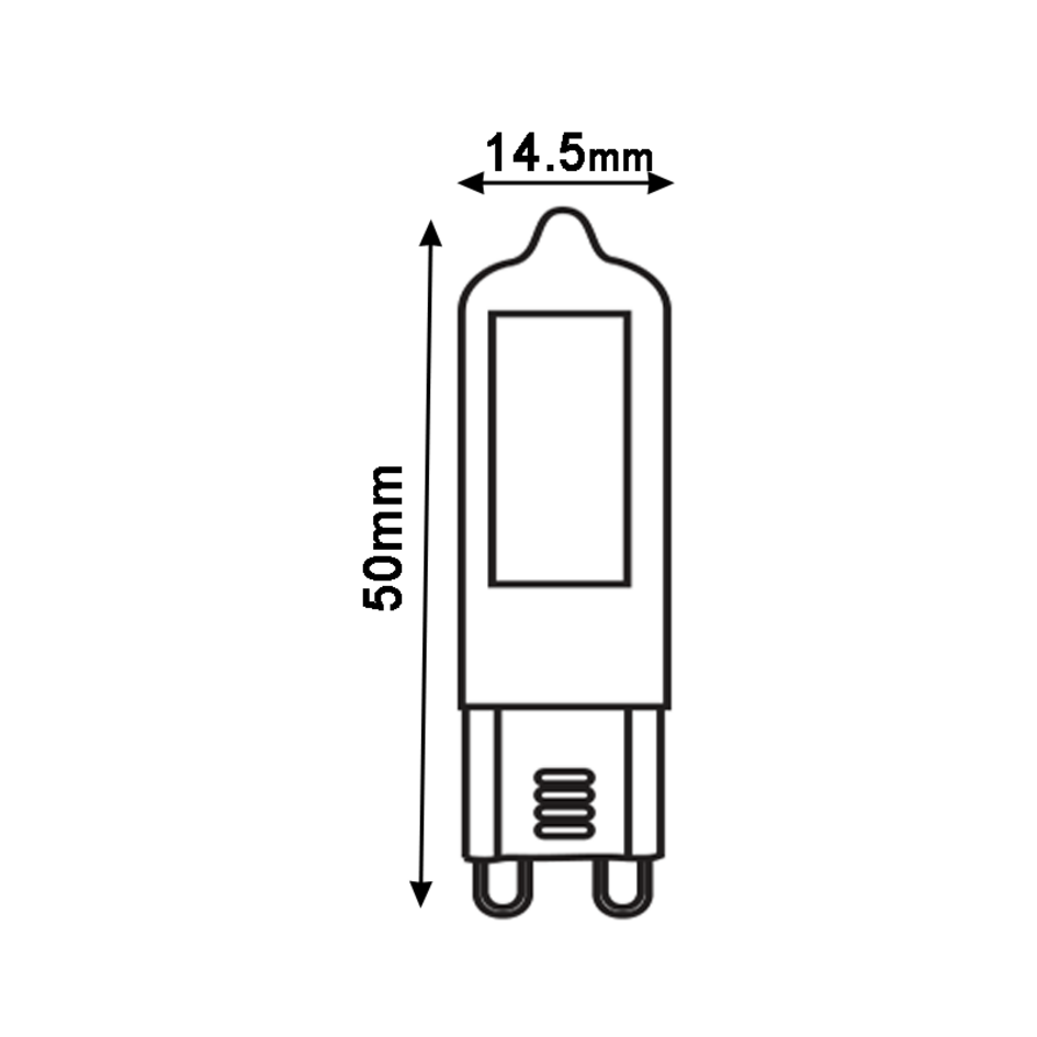 Żarówka G9 LED 2 W (2700K)