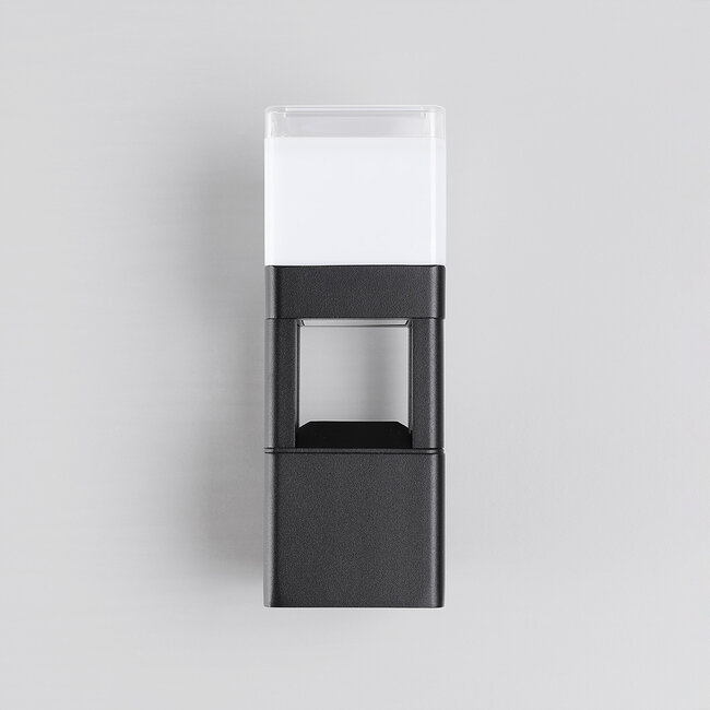 Przemysłowy kinkiet zewnętrzny Terry - czarny