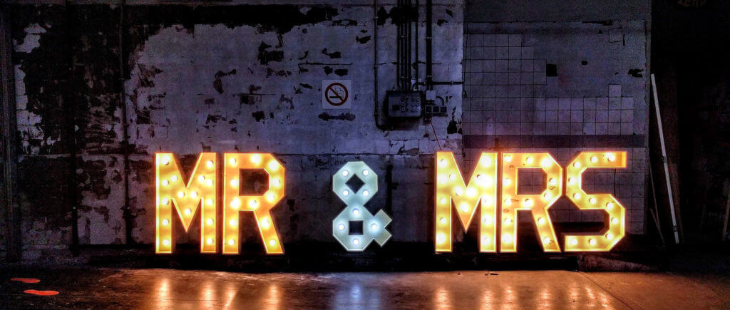 Najpiękniejsze oświetlenie ślubne