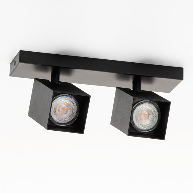 Przemysłowa lampa sufitowa z 2 reflektorami - Cal