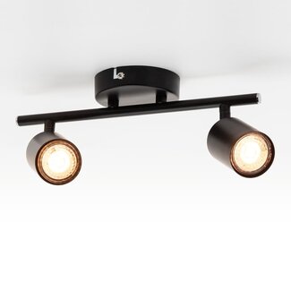 Nowoczesna lampa sufitowa 2 światła - Mitch