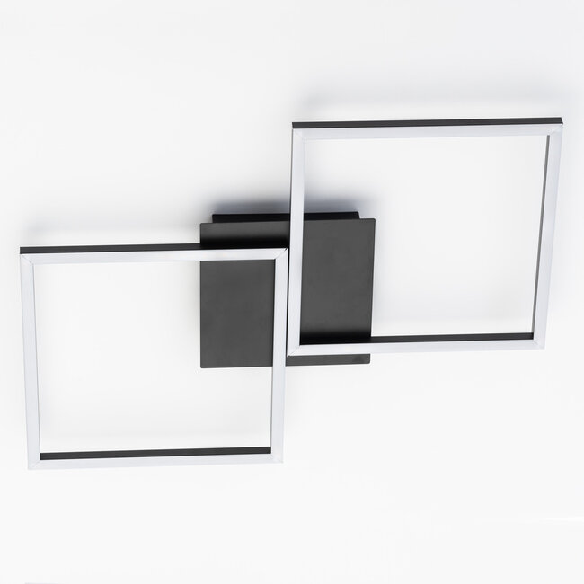 Design Lampa sufitowa z wbudowanym źródłem LED, ściemnialna - Luxton