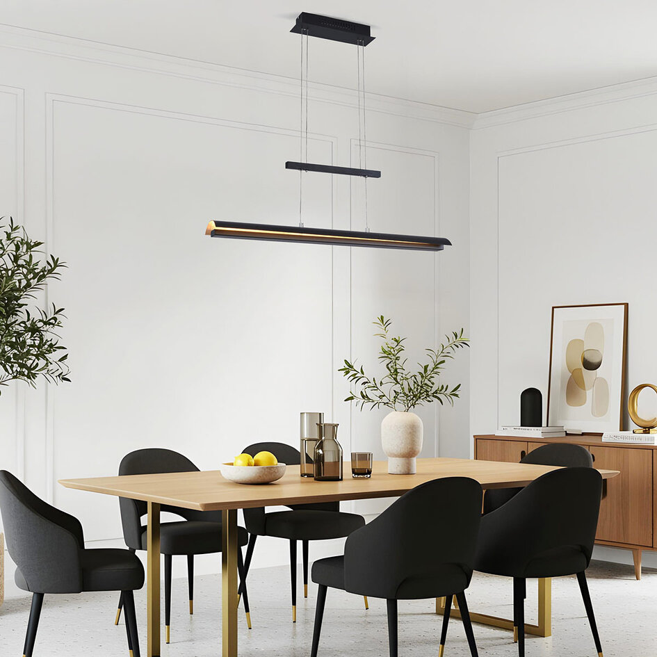 Nowoczesna lampa wisząca z diodami LED, 3-stopniowo ściemnialna – Austin