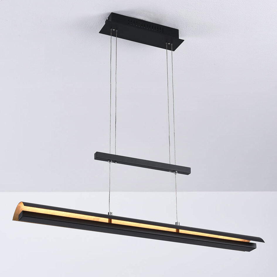 Nowoczesna lampa wisząca z diodami LED, 3-stopniowo ściemnialna – Austin
