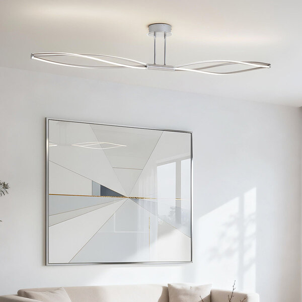 Designowa lampa sufitowa 3-stopniowo ściemnialna – Doris