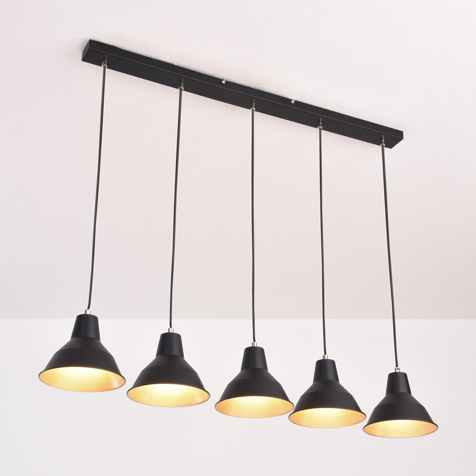 Nowoczesna lampa sufitowa Odin - 5 światła