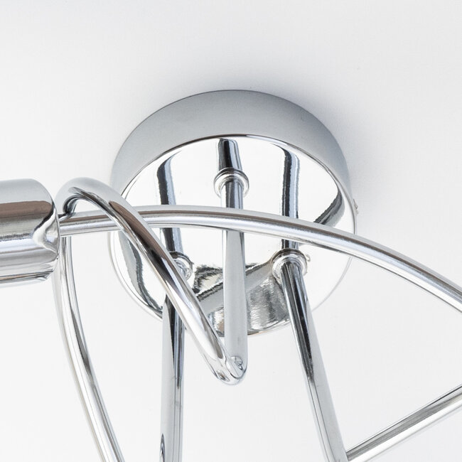 Design Lampa sufitowa z 3 reflektorami - Hera