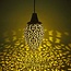 Atmosferyczna lampa wisząca solarna w kolorze brązowym – Emerald