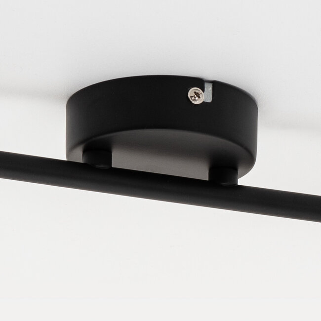 Lampa sufitowa ze szkłem dymionym i efektem lustra, 2 światła - Phoenix