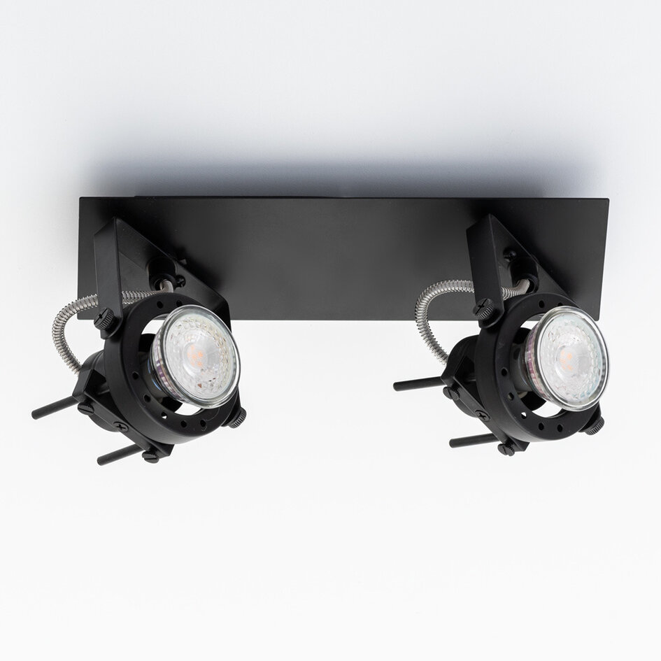 Design lampa sufitowa regulowana 2 światła - Dayton