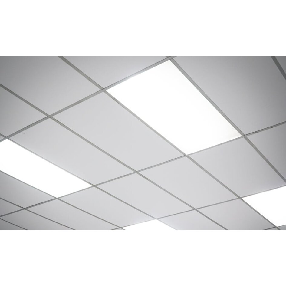 Zestaw 4 paneli LED, 30x120 cm, UGR<19, 30 W, 4000 K – 125 lm/W